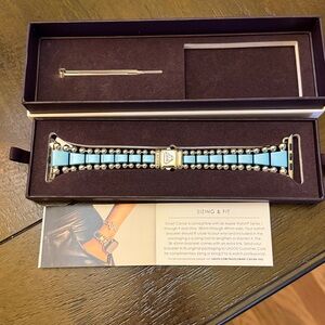 New in box Smart Caviar Blue Ceramic & Stainless Steel Watch Bracelet from Lagos